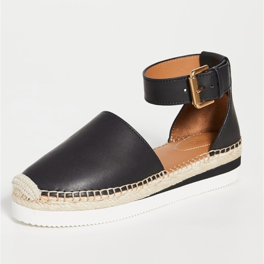 See by Chloe Black Sandals.